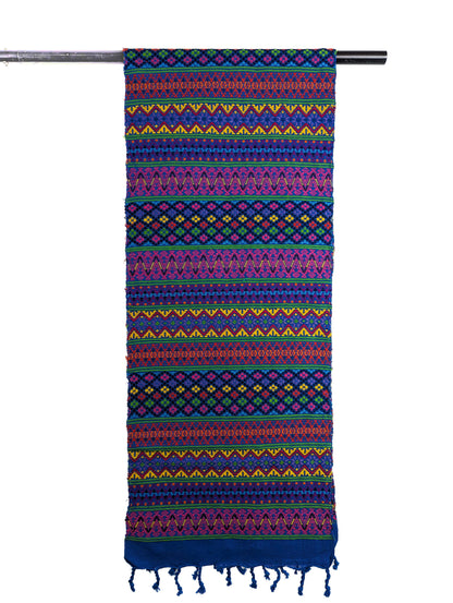 Handwoven traditional craftsmanship Guatemalan table runner