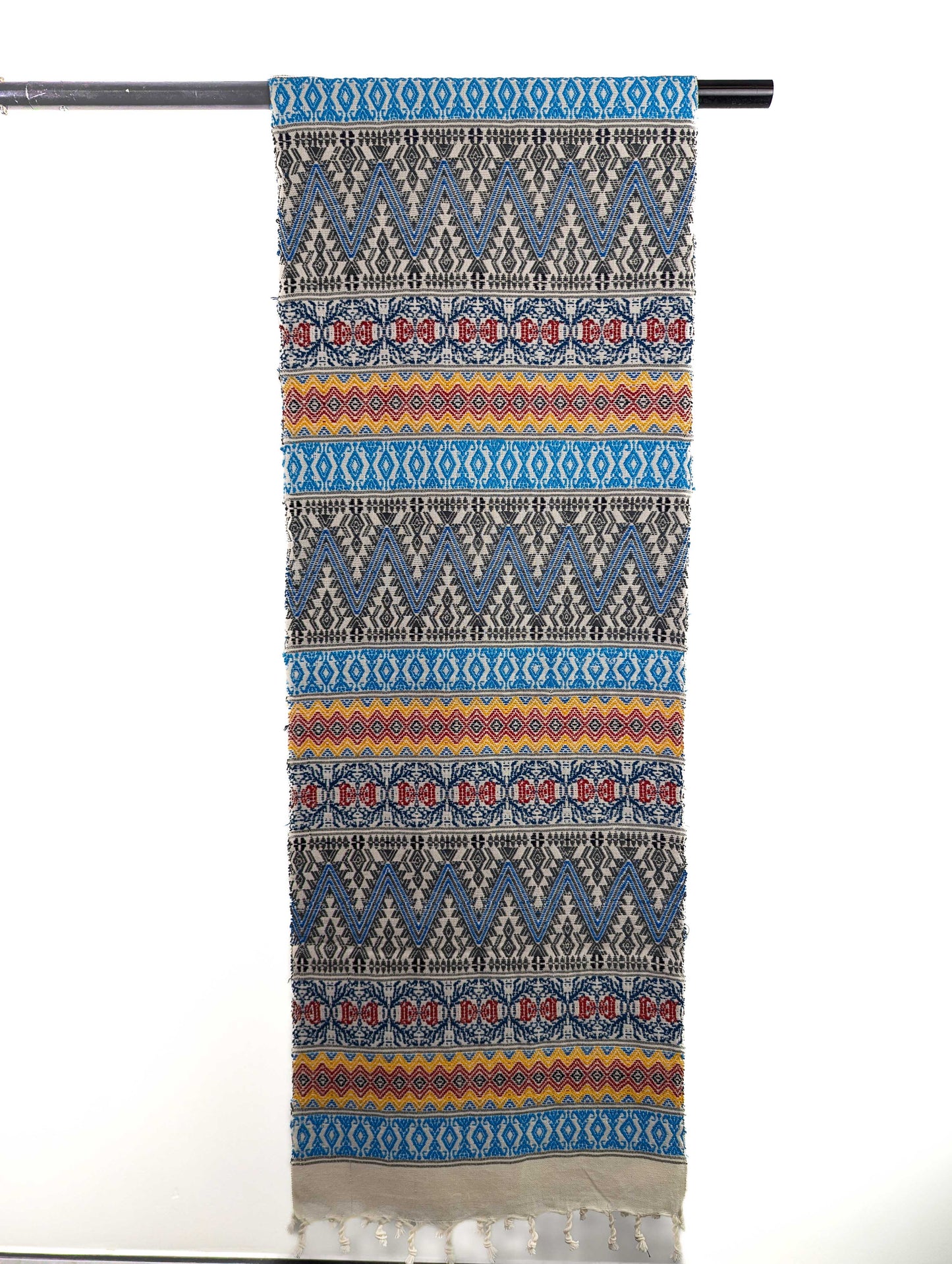 Handwoven traditional craftsmanship Guatemalan table runner